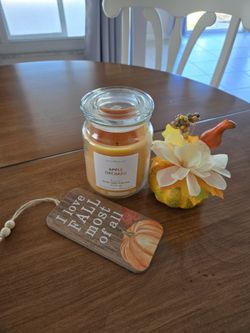 Fall Candle Decor 