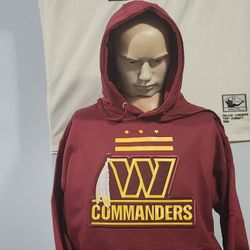 Washington Commands Burgundy Hoodie 