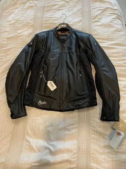 Joe Rocket Leather Motorcycle Jacket - Women’s Large