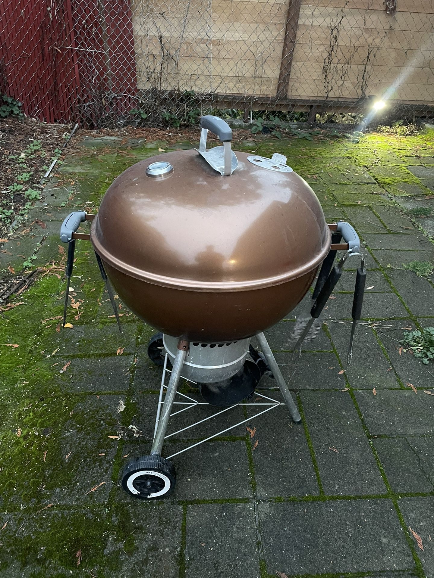 Weber Grill Great Condition With Accessories
