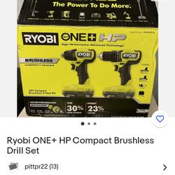 18v Compact Brushless 2-tool Kit