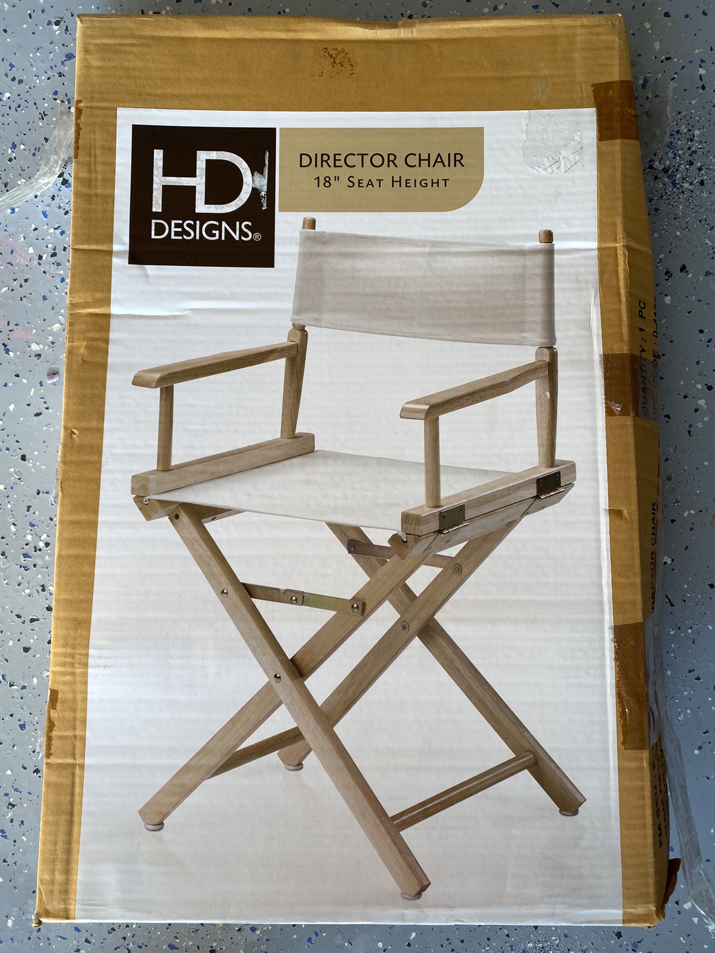 Brand New Director’s Chair