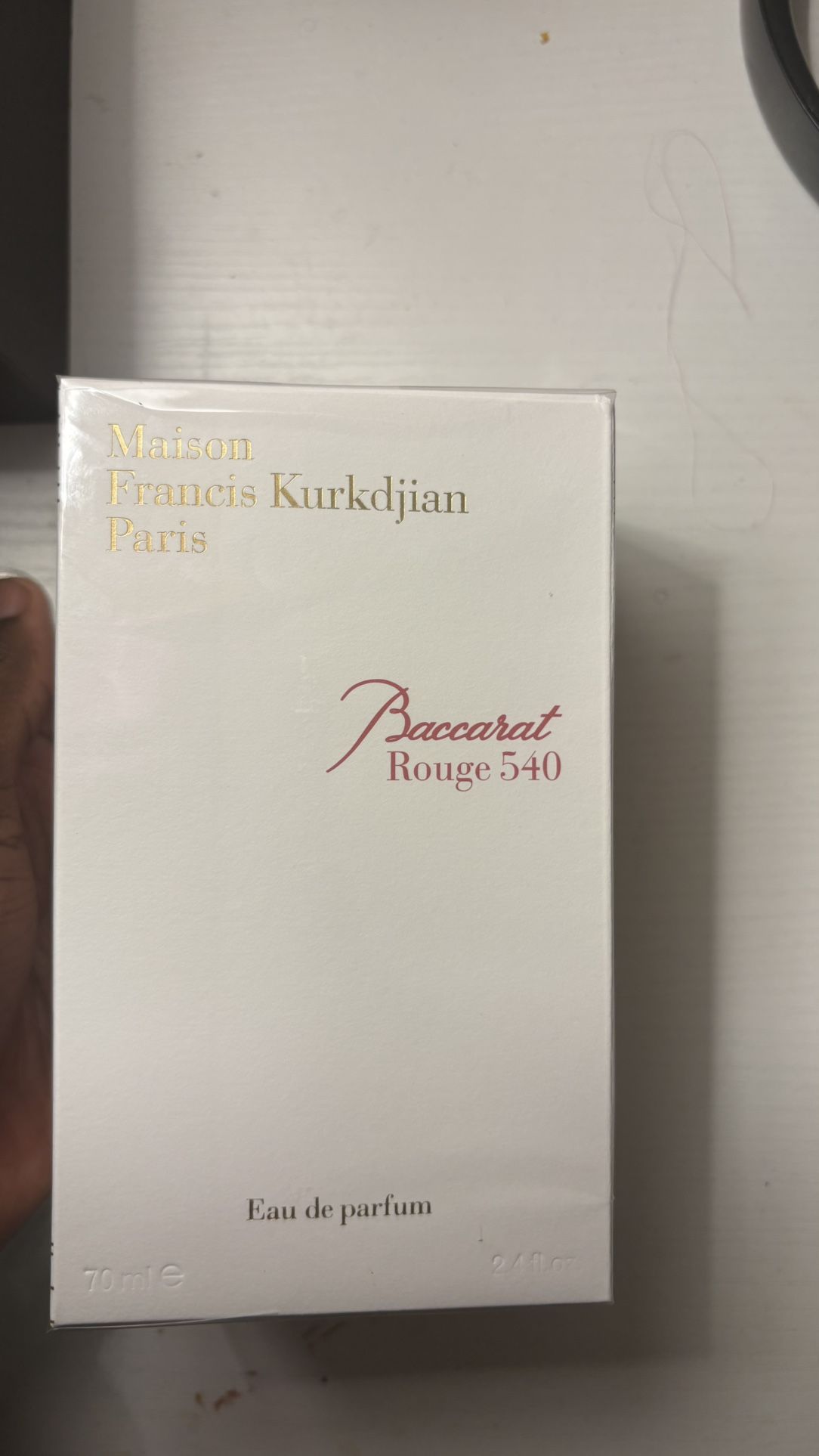 Maisom Francis Baccarat 540 Rouge White