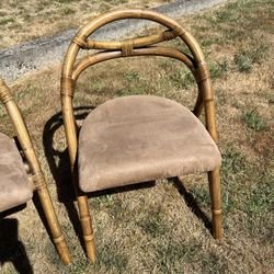Vintage Rattan Chairs