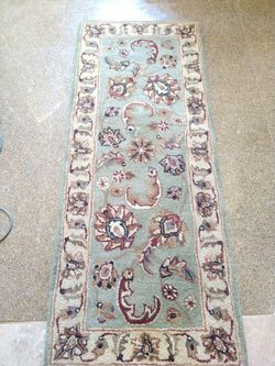 Handmade Wool Area Rug Excellent condition