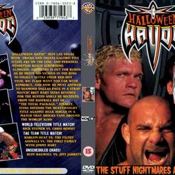 Wcw Halloween Havoc 1999 With Countdown W/dvd Case Dvd