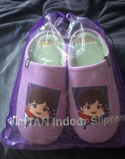 Tiny Tan J-Hope Slippers