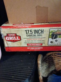 Expert Grill 17.5 Inch Charcoal Grill
