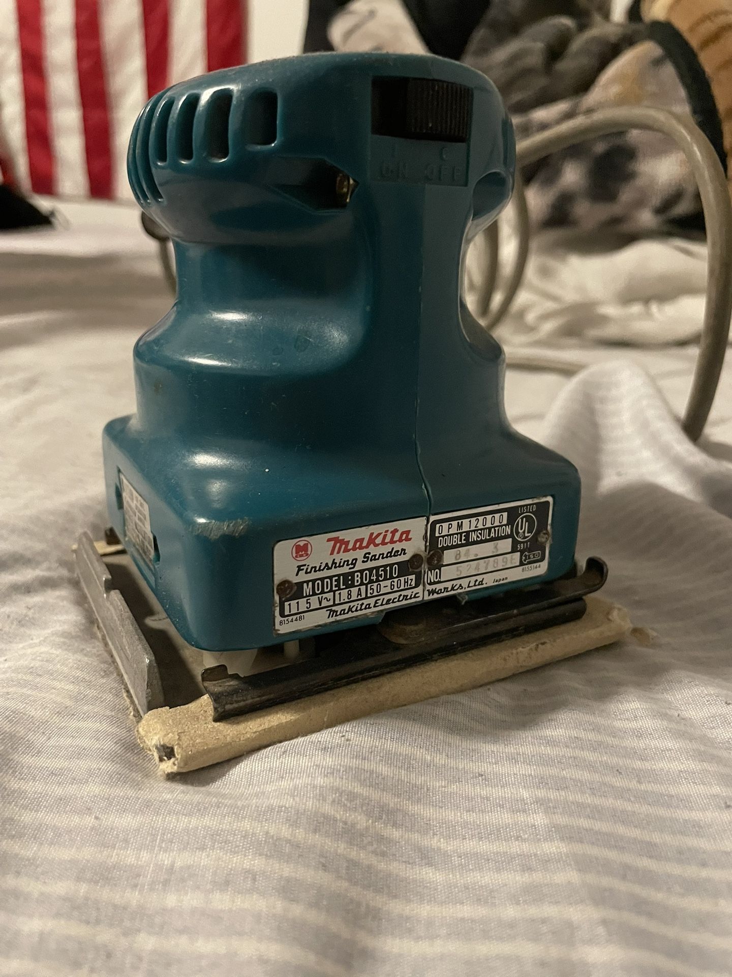 Makita sander