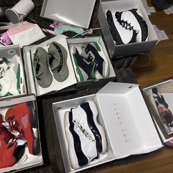 Jordan Bundle + Yeezys All Size 11 Except Yeezys (7.5) And 11s (10.5)