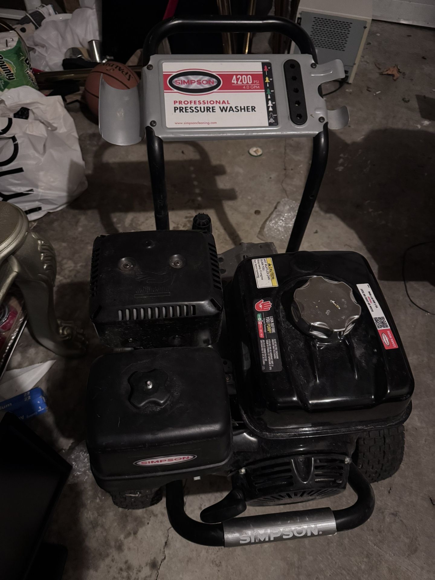 Professional Pressure Washer 4200 Psi