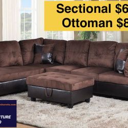 💫FREE DELIVERY💫Brand New Sectional Sofa Couch 