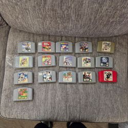 N64 games lot