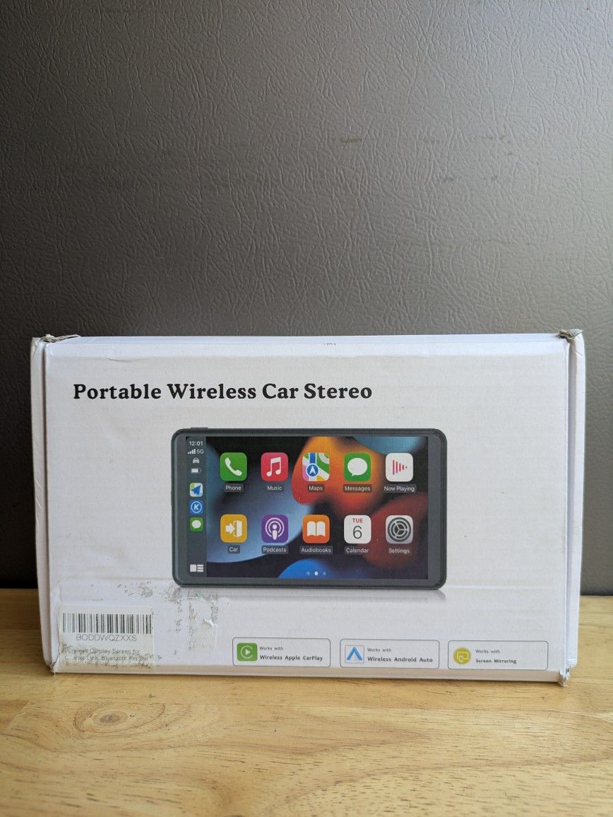 Portable Wireless Car Stereo