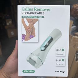 Cordless callus remover rechargeable