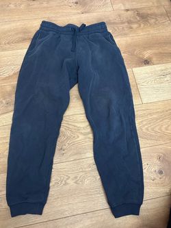 Navy Blue Fleece Jogger Sweatpants H&M menβs size small