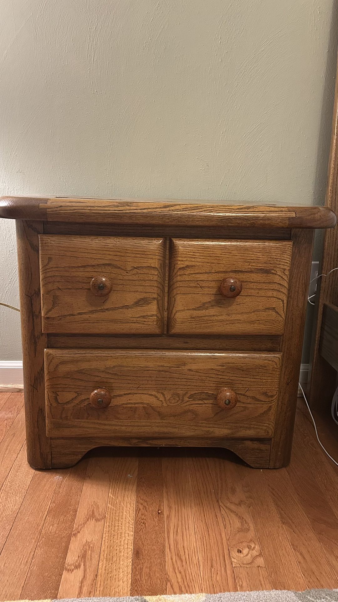 Night Stand Solid Oak