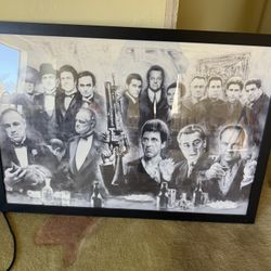 Classic Movie Mobster Poster