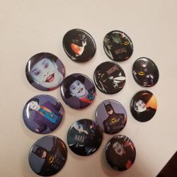 12 Vintage Batman Pins