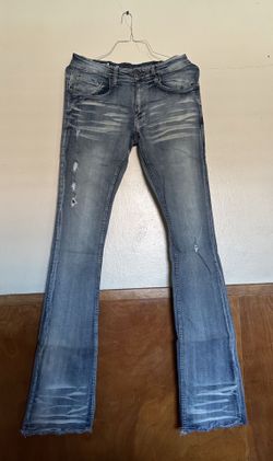 stacked jeans size 30/36