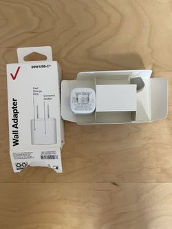 Original Verizon 20W USB-C Fast Charger Power Adapter for iPhones Galaxy Tablets 