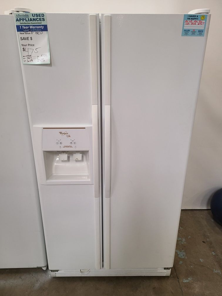 Large white fridge and freezer #13