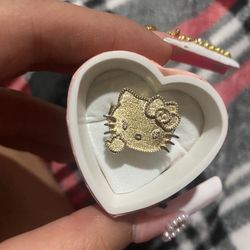 Hello Kitty Ring Gold