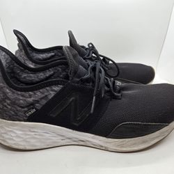 New Balance Fresh Foam Roav V1 Shoes Men's 13M Black Running Athletic Sneakers