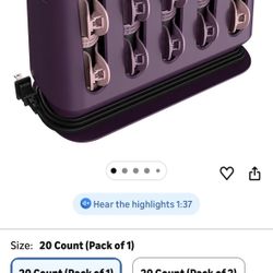 Remington Pro Hair Setter Hot Rollers, Curlers With Thermaluxe Advanced Thermal