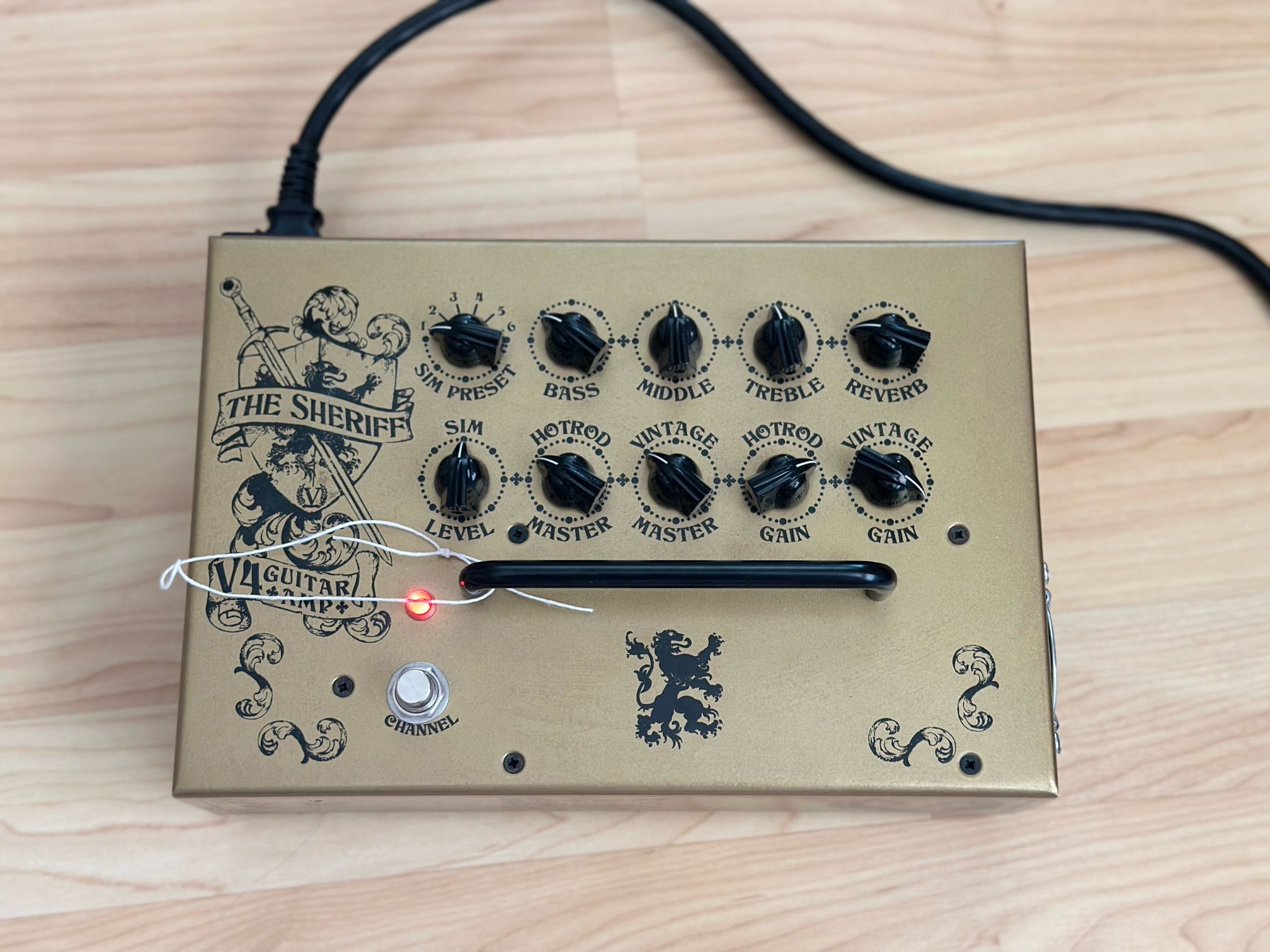 Victory V4 The Sheriff 180W Guitar Pedal Amp