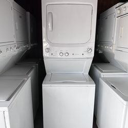 27” Stack Washer Dryer White 