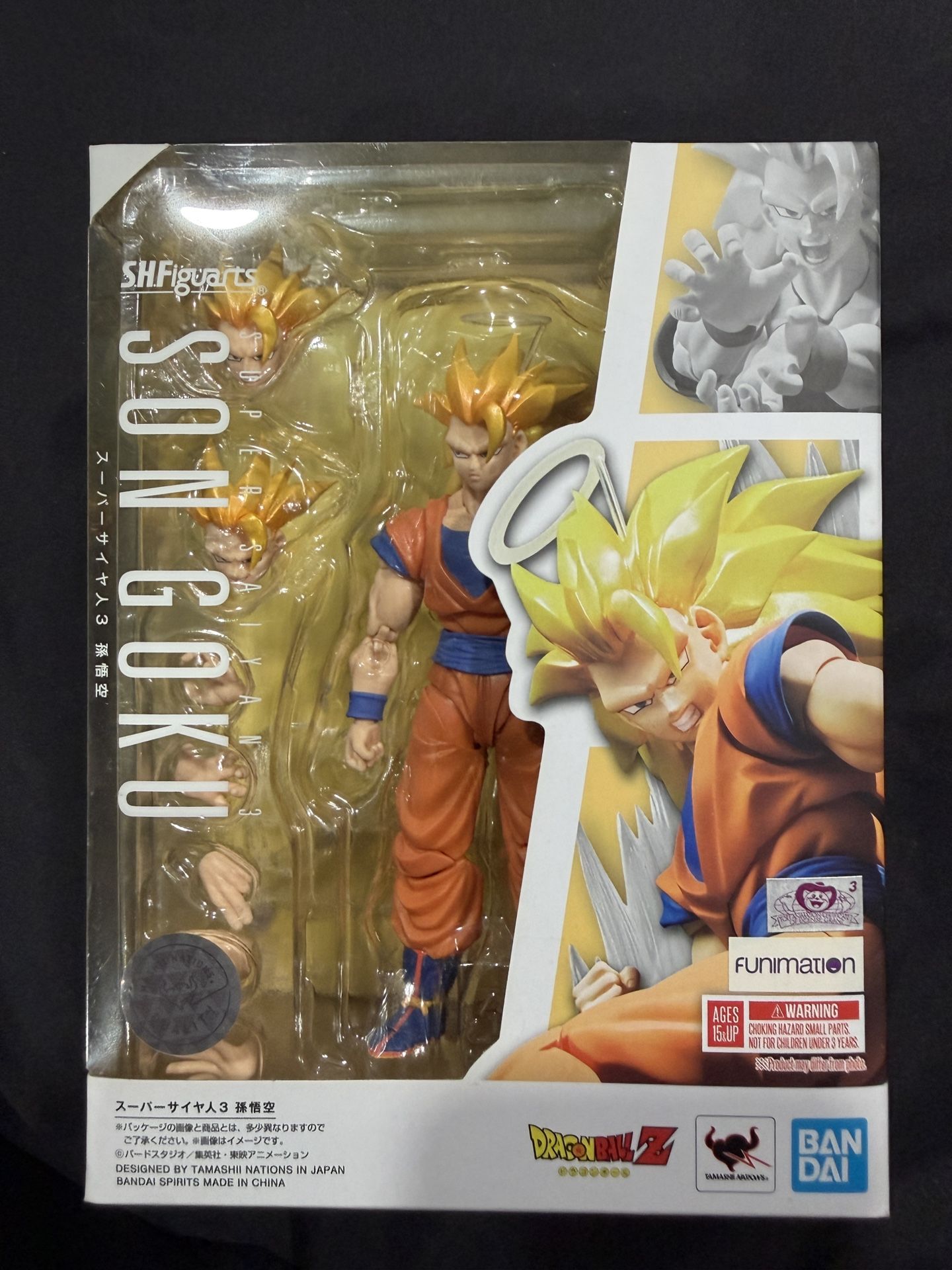 DBZ SH Figuarts Super Saiyan 3 Goku