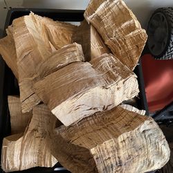 Half Price! Seasoned Sugar Maple Wood Chunks for Smoking Meats with Smoker! No Bark! Priced Per Pound!