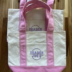 NEW Trader Joe’s Pastel Mini Tote Bag (Murrieta) 