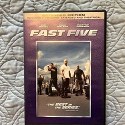 Fast Five DVD, extended version