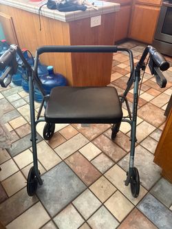 XL Adult  Walker with Seat