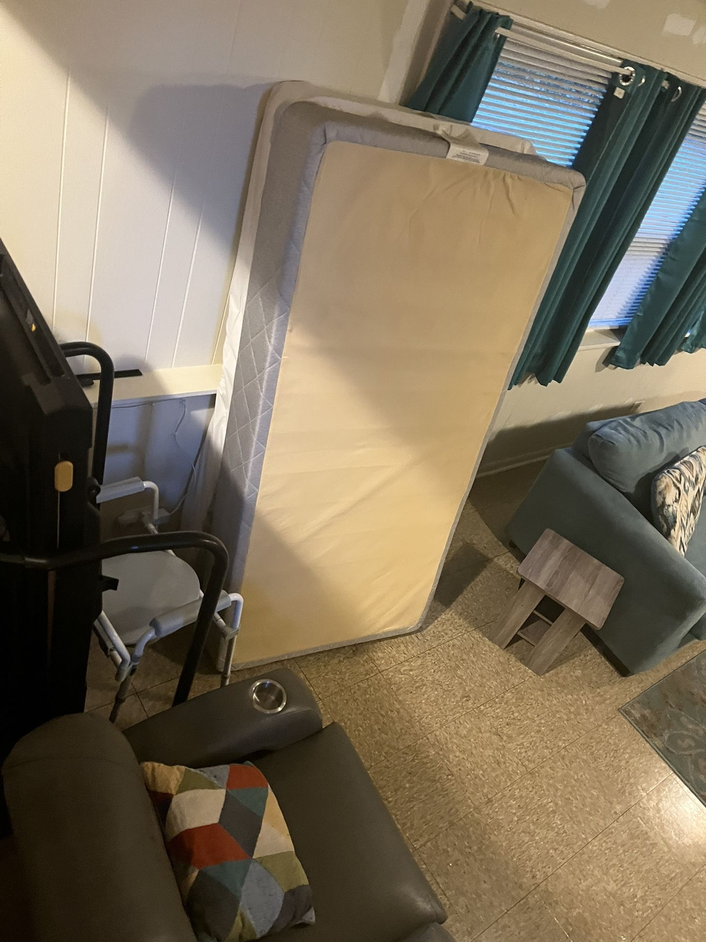 Twin Box Spring and Mattress