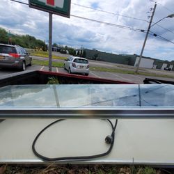 Glass Display Cabinet With Built In Lights $75