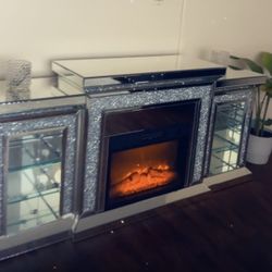 Electric Fireplace/TV Stand 