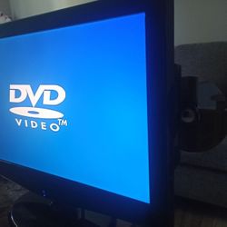 22in TV with DVD player integrated 