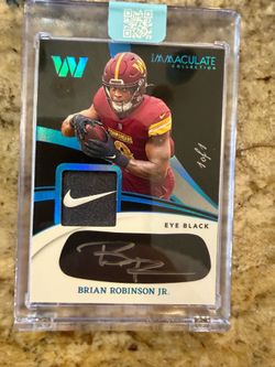 Brian Robinson jr 1/1 Nike swoosh