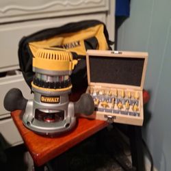 Dewalt Router N 16 Bits Every Thing Is New