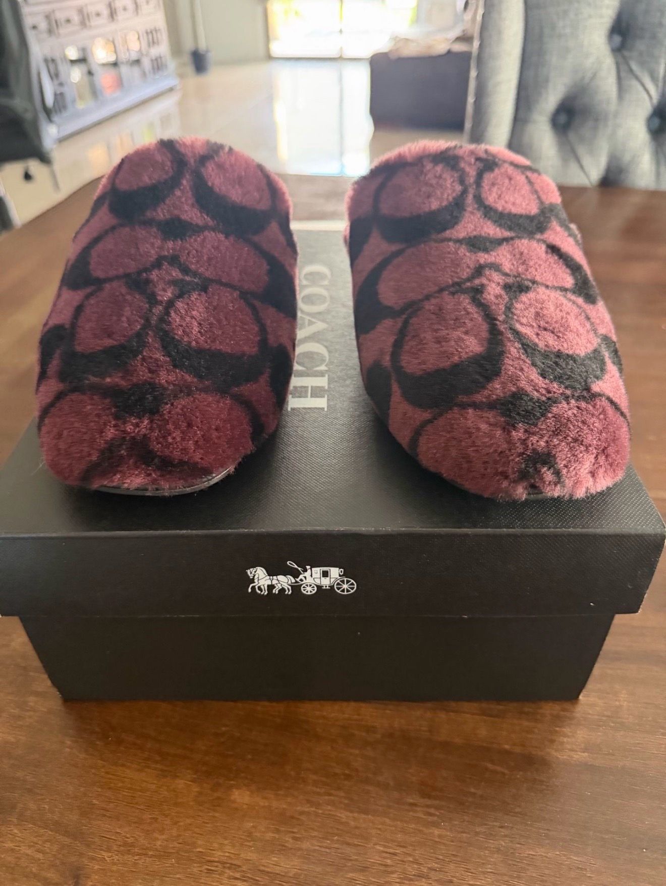Authentic Coach Slippers