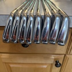 Taylormade RBladez Tour Iron Set 4-PW AW Project X LZ 5.5 Steel Shafts