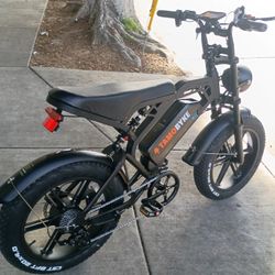 TAMOBYKE V20  PEAK 1500W 30MPH RANGE 30MILES-HYDRAULIC BRAKES