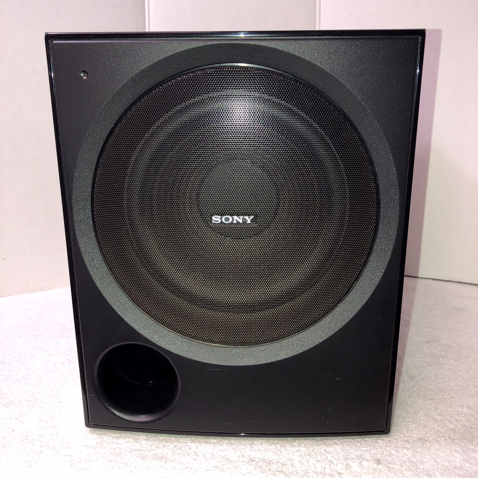 Sony 8 Inch Active 80 watt Powered Subwoofer Good Condition TESTED 