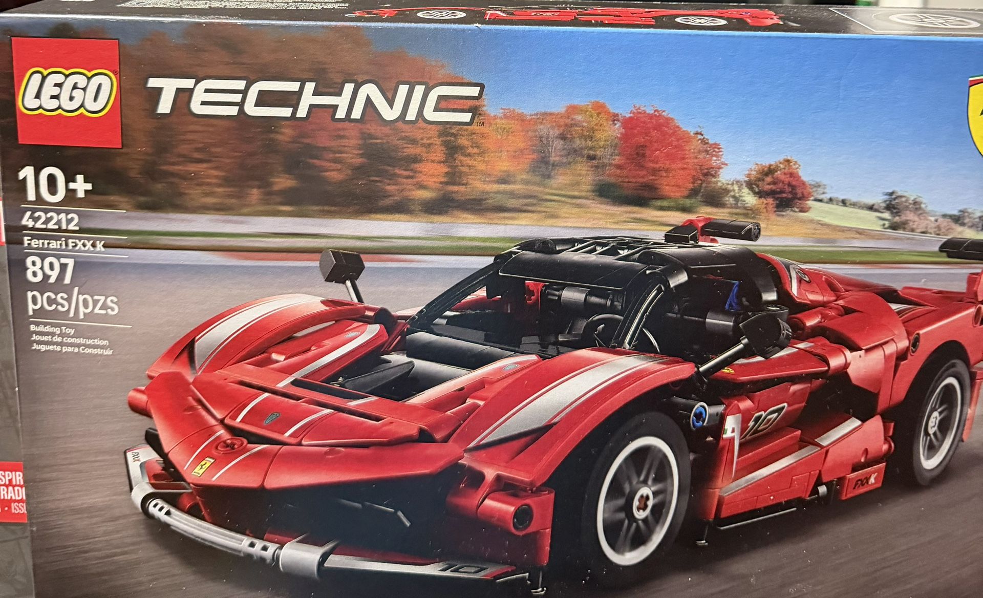 LEGO RACING CARS FERRARI and McLAREN.
