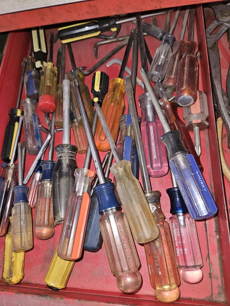 Philip Screw Drivers And Glat Head Screw Drivers