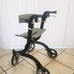 Foldable Rollator Walker with Seat (No Storage Pouch)
