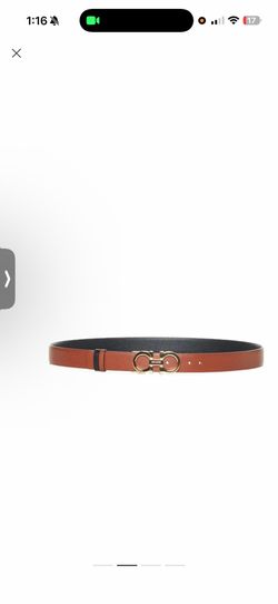 Ferragamo brand new reversible belt with receipt